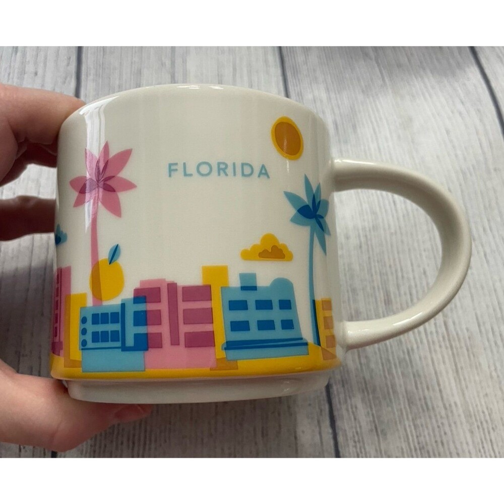 Starbucks Florida Coffee Mug, You Are Here Collection, 2015